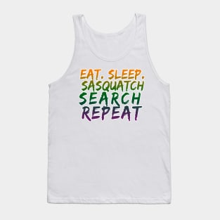 Eat Sleeep Sasquatch Search Repeat Tank Top